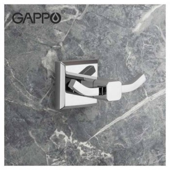 Вешалка 2 крючка Gappo G3805-2