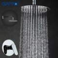 Смеситель Gappo G7101 с тропическим душем 200 мм
