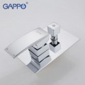 Смеситель Gappo G7107 с тропическим душем 300 мм