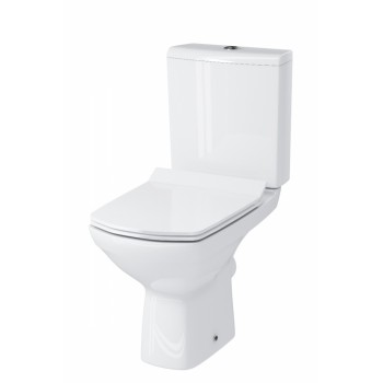 Унитаз напольный Cersanit CARINA 011 New Clean on (безободковый)