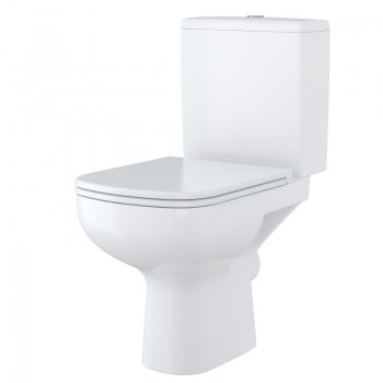 Унитаз напольный Cersanit Colour New 011 Clean On (безободковый)