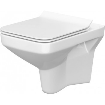 Унитаз подвесной Cersanit Como Clean On (безободковый)