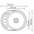 Мойка кухонная Ledeme L65745-R Декор